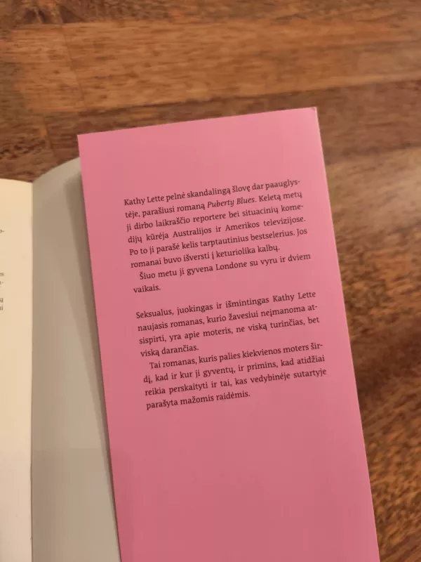 Kaip pribaigti savo vyrą - Kathy Lette, knyga 4