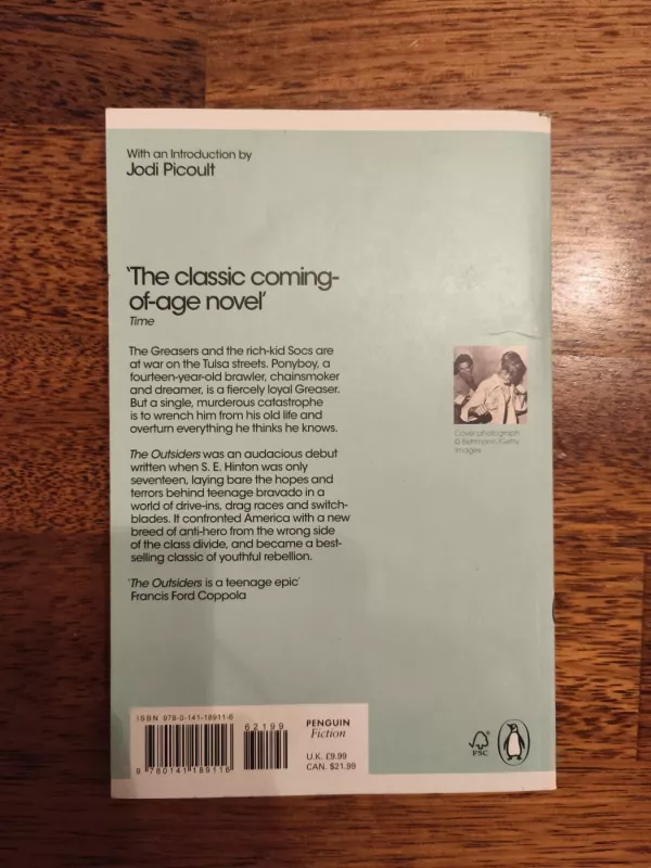 The Outsiders - S.E. Hinton, knyga 3
