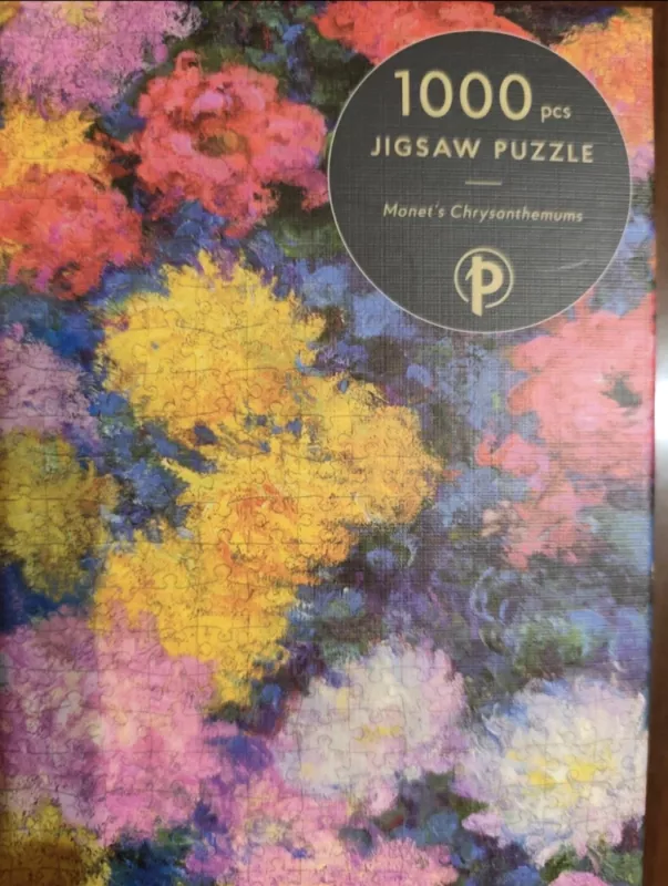 Dėlionė Mone's chrysanthemums - , stalo žaidimas 3