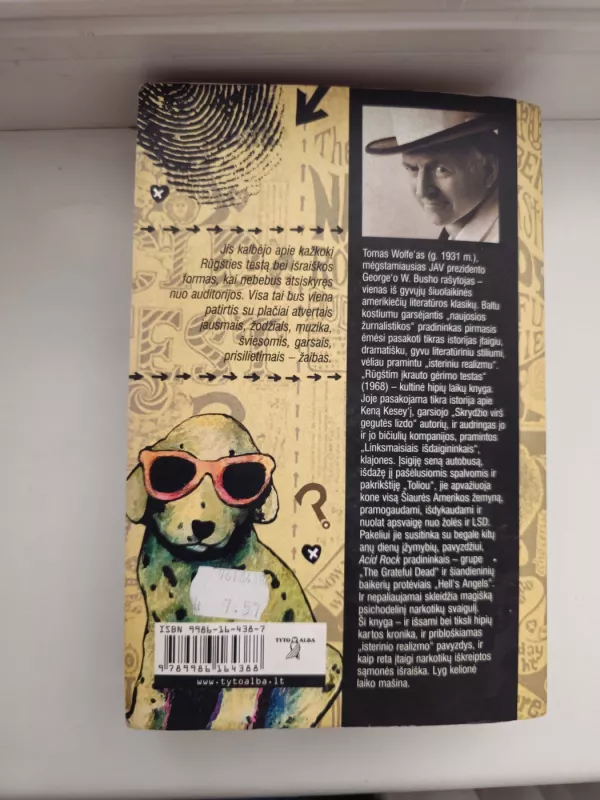 Rūgštim įkrauto gėrimo testas - Tom Wolfe , knyga 3