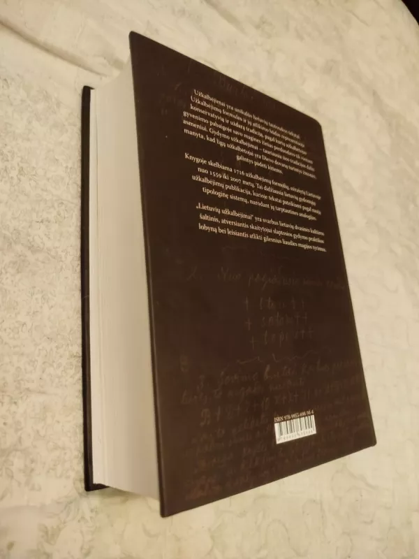 LIETUVIŲ UŽKALBĖJIMAI: GYDYMO FORMULĖS - Daiva Vaitkevičienė, knyga 6