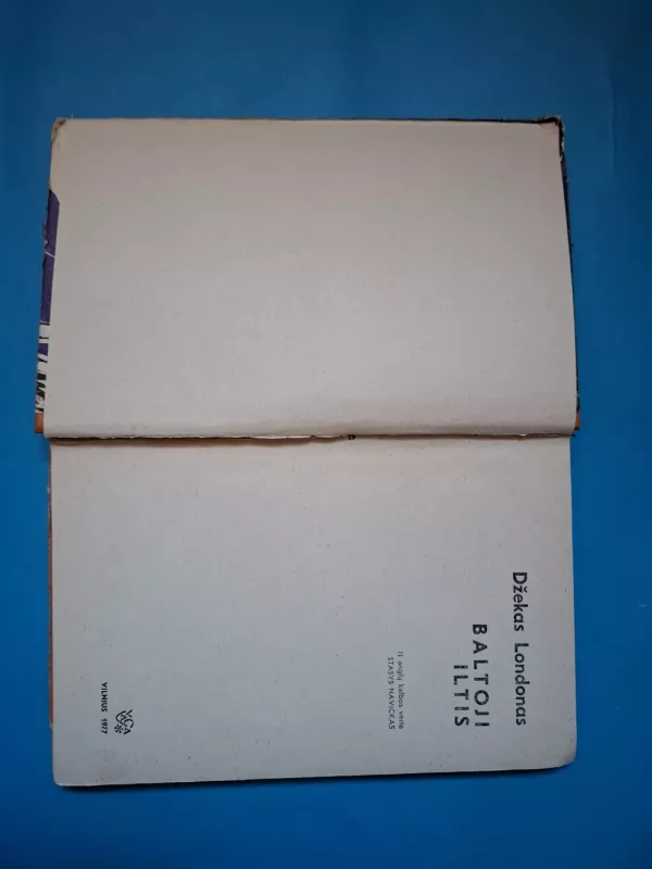 Baltoji iltis - Džekas Londonas, knyga 4