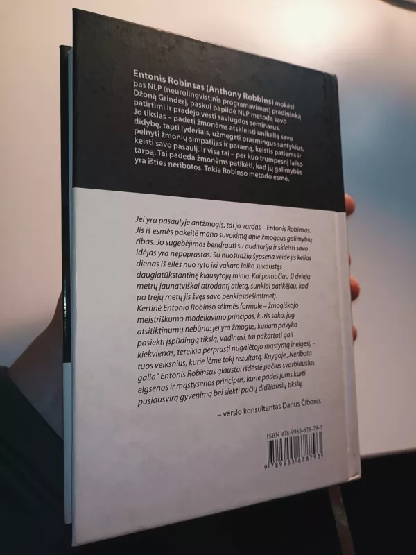 Neribota Galia - Robbins Anthony, knyga 3