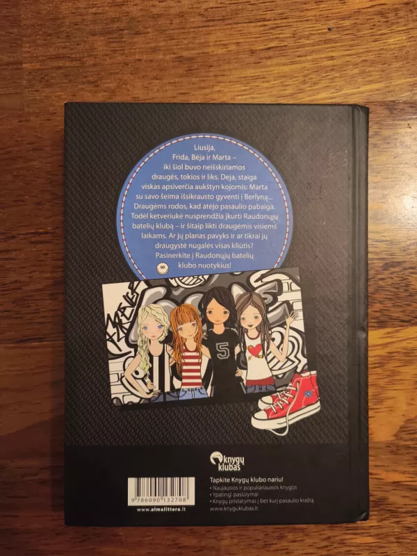 Raudonųjų Batelių Klubas - Ana Punset, knyga 3