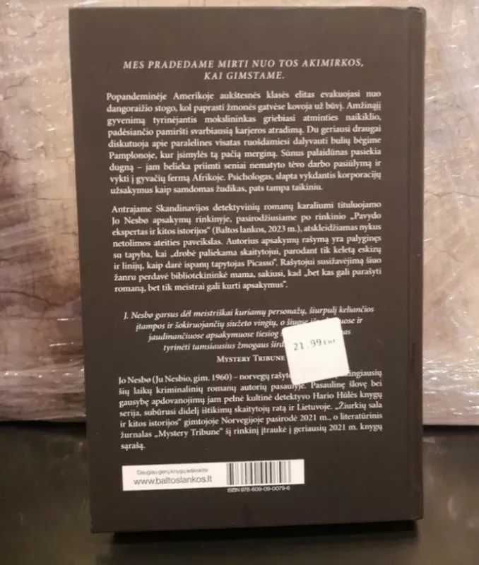 Žiurkių sala ir kitos istorijos - Jo Nesbø, knyga 3