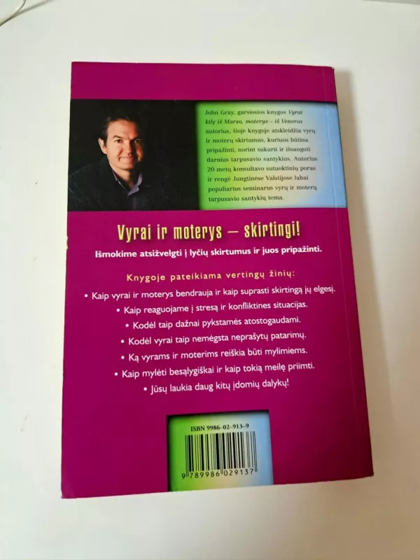 Vyrų ir moterų tarpusavio santykiai - John Gray, knyga 3