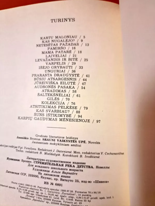 Srauni vaikystės upė - Bronius Jauniškis, knyga 3