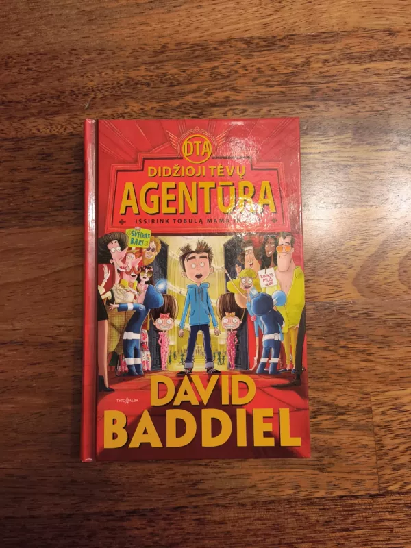 Didžioji tėvų agentūra - David Baddiel, knyga 2