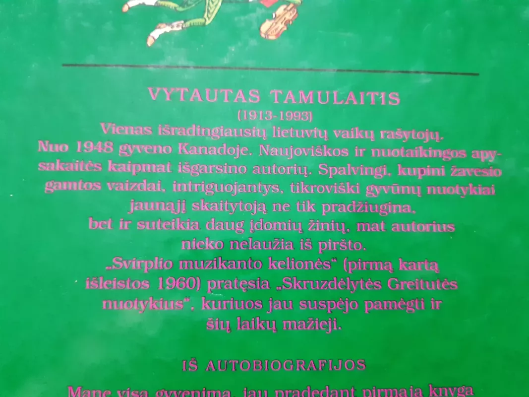 Svirplio muzikanto kelionės - Vytautas Tamulaitis, knyga 3