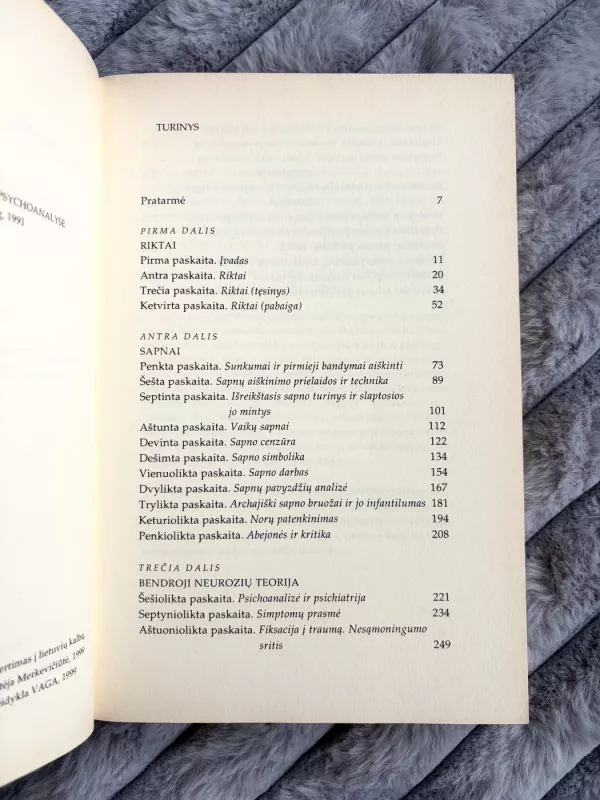 Psichoanalizės įvadas. Paskaitos - Sigmund Freud, knyga 4