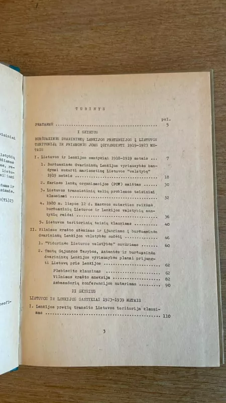 Lietuvos ir Lenkijos santykių tarptautiniai teisiniai aspektai (1919 - 1939) - P. Miškinis, knyga 3