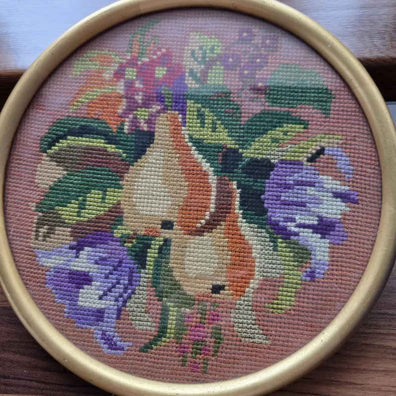 Siuvinėtas paveikslėlis - , namai ir interjeras 2