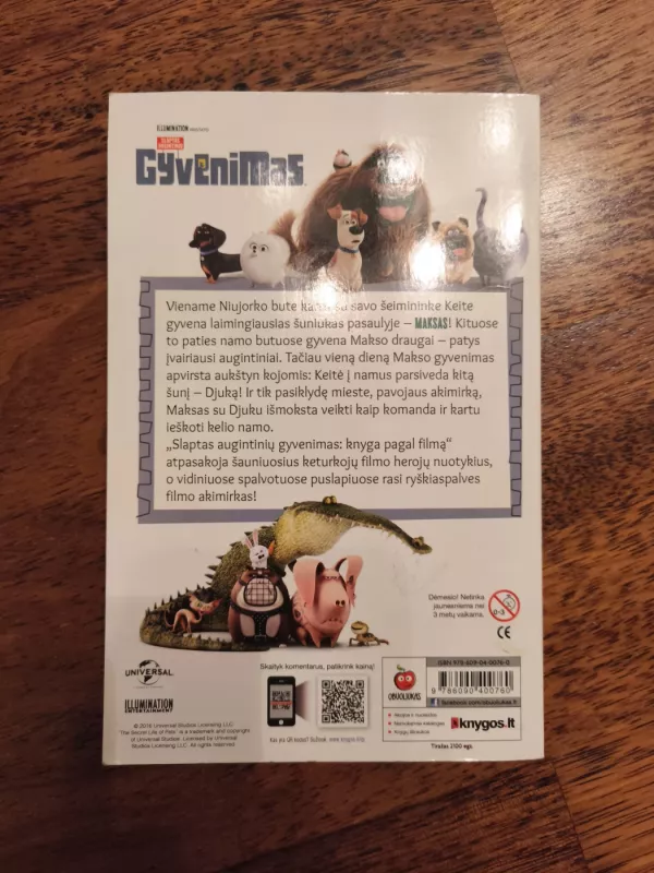 Slaptas augintinių gyvenimas: romanas vaikams - David Lewman, knyga 3