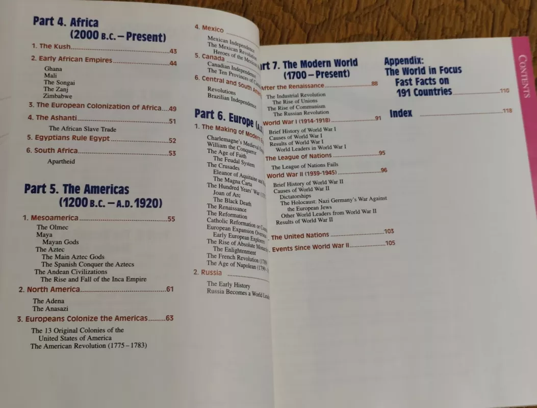 World history - Anne Zeman, Kate Kelly, knyga 4