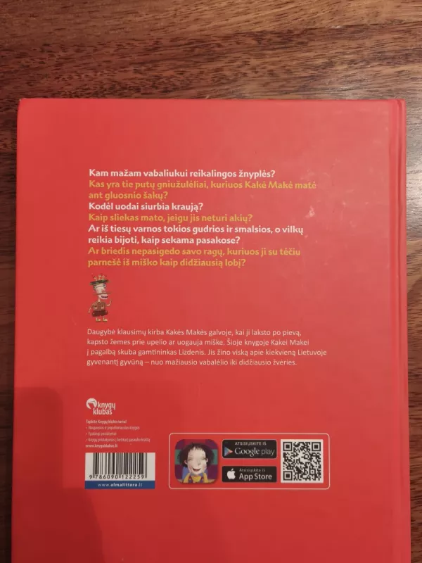 Kakės Makės Enciklopedija GYVŪNAI - Lina Žutautė, knyga 4