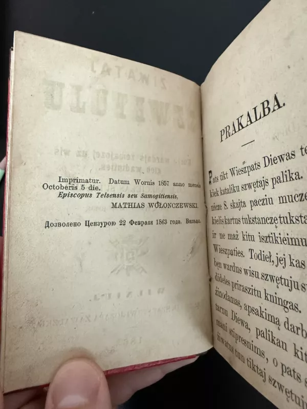 Żiwataj Szwętuju - Motiejus Valančius, Motiejus Valančiauskis, knyga 5