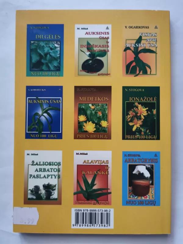 Mėtos ir melisos nuo 100 ligų - Marija Milaš, knyga 6