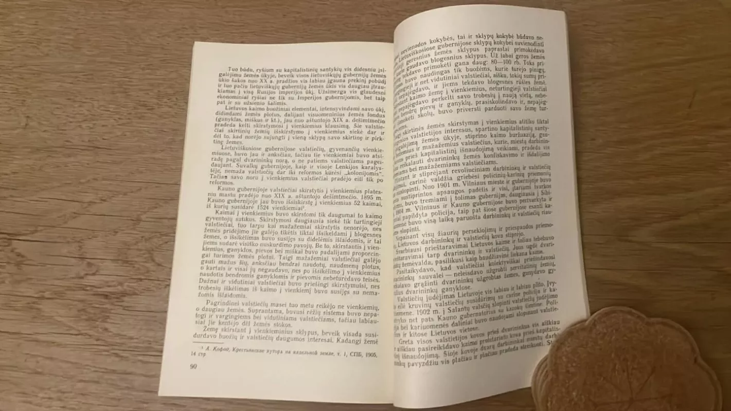 Ekonominė Lietuvos padėtis primojo pasaulinio karo išvakarėse - M.Meškauskienė, knyga 3