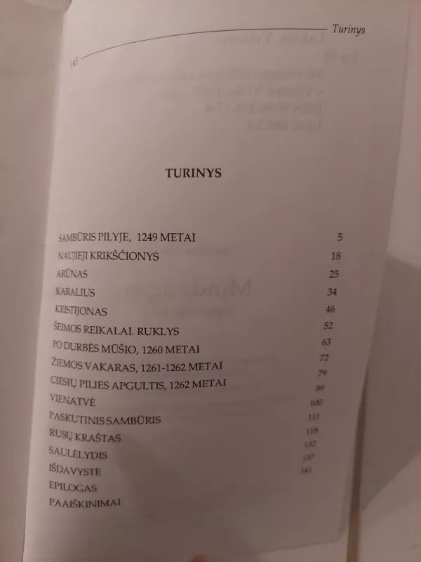 Mindaugas - Vytautas Lukšys, knyga 4