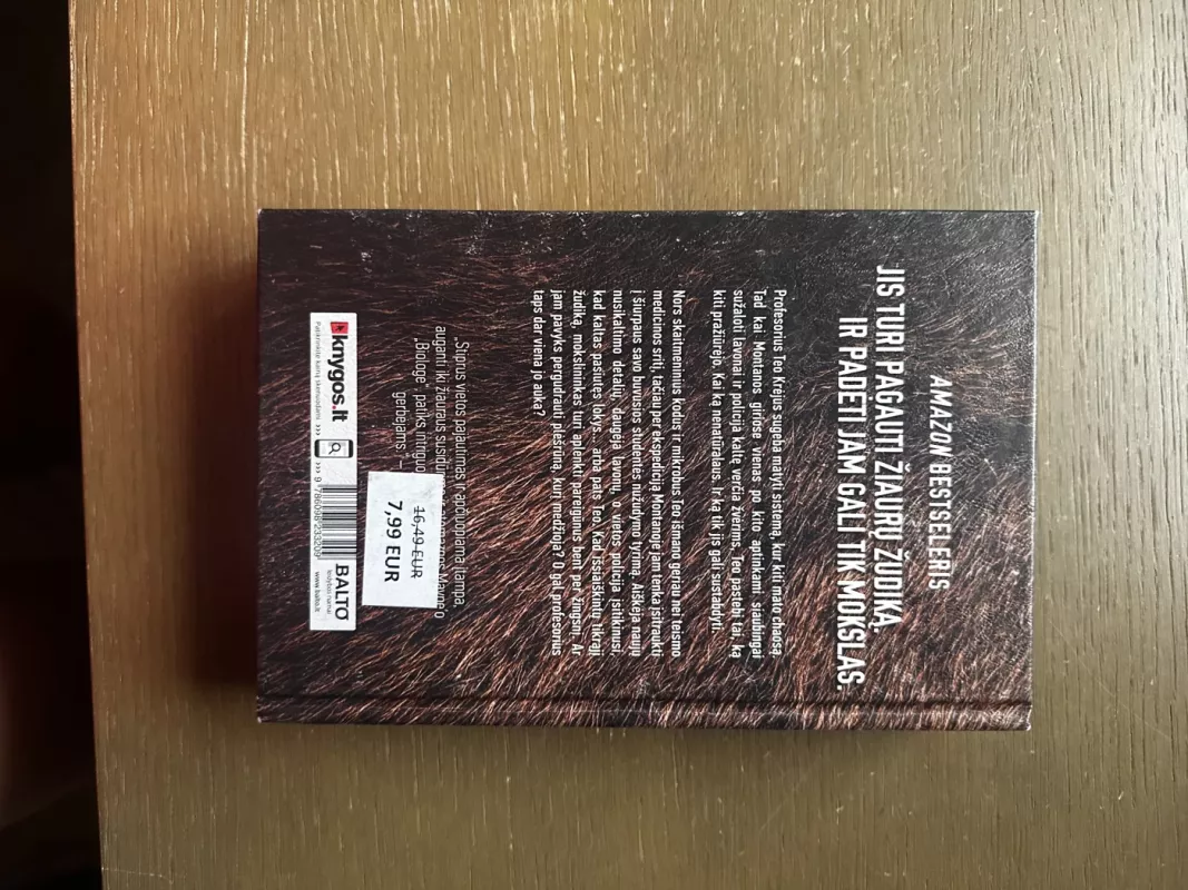 Biologas - Andrew Mayne, knyga 3