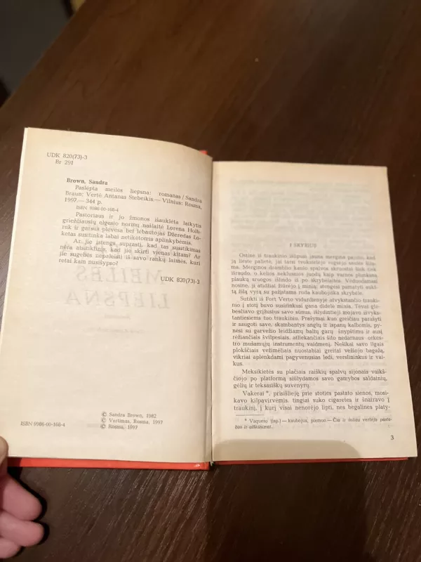 Paslėpta meilės liepsna - Sandra Braun, knyga 3