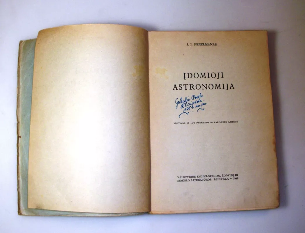 Įdomioji astronomija - J.I. Perelmanas, knyga 3