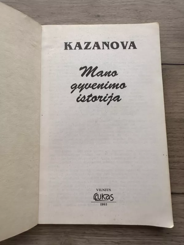 Mano gyvenimo istorija - Džakomas Kazanova, knyga 3