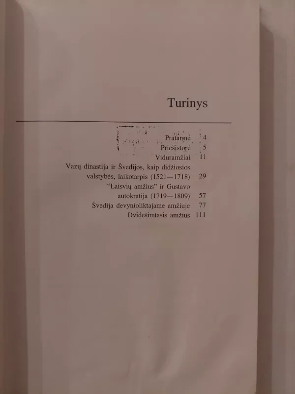 Švedijos istorijos apžvalga - Jorgenas Veibulas, knyga 5