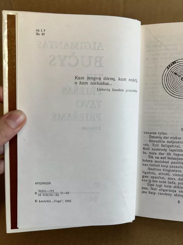 Tik priešas tavo priešams - Algimantas Bučys, knyga 4