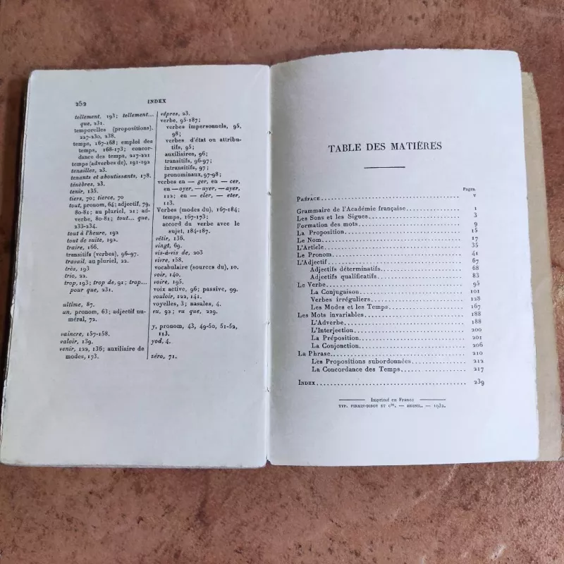 GRAMMAIRE DE L'ACADEMIE FRANCAISE - Nenurodyrta, Nenurodyta, knyga 4