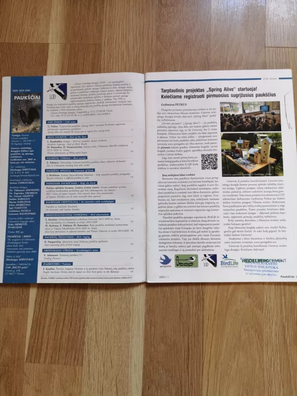 Paukščiai - Autorių kolektyvas, knyga 4