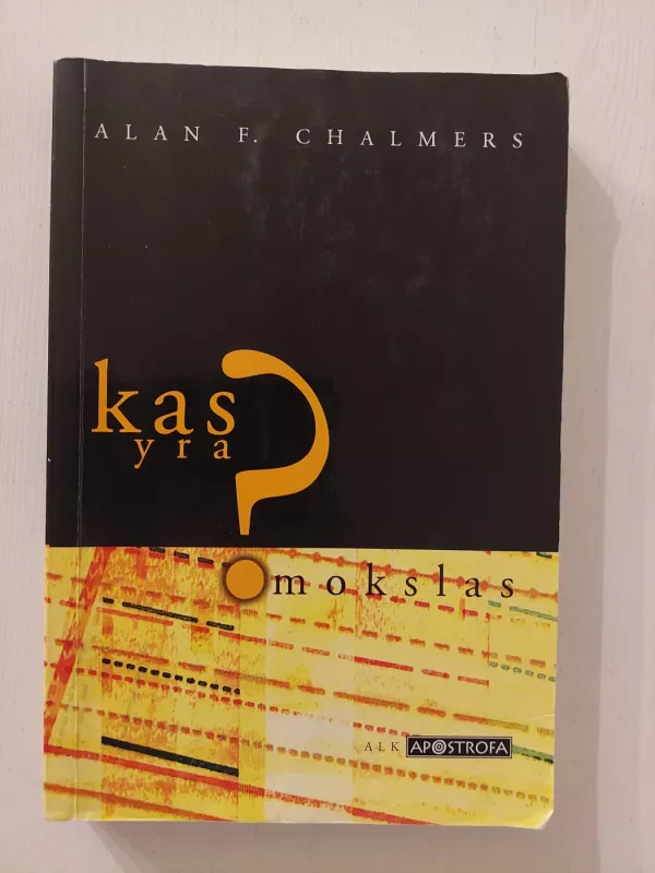 Kas yra mokslas? - Alan F. Chalmers, knyga 2