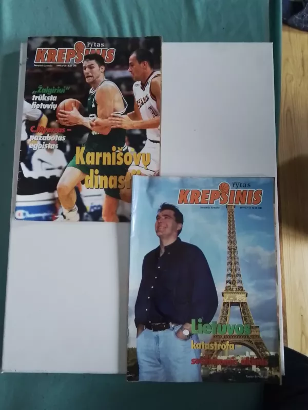Krepšinis 1999.07 (Nr: 26, 27) - Autorių kolektyvas (įvairūs), knyga 2