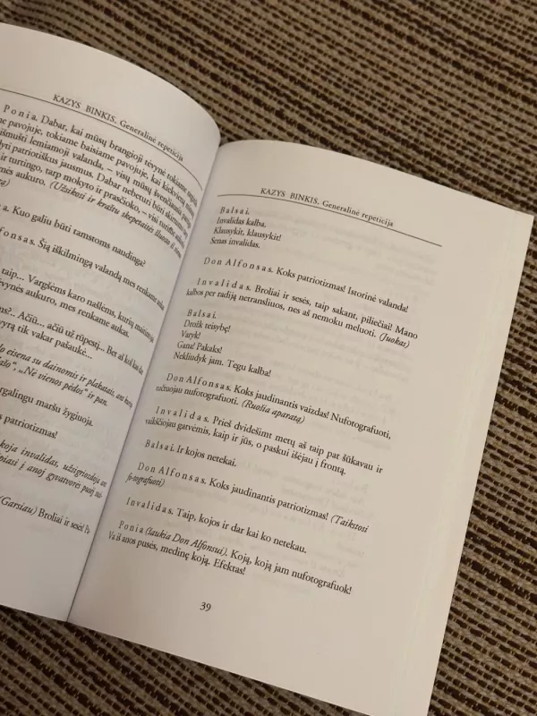 Generalinė repeticija - Kazys Binkis, knyga 3