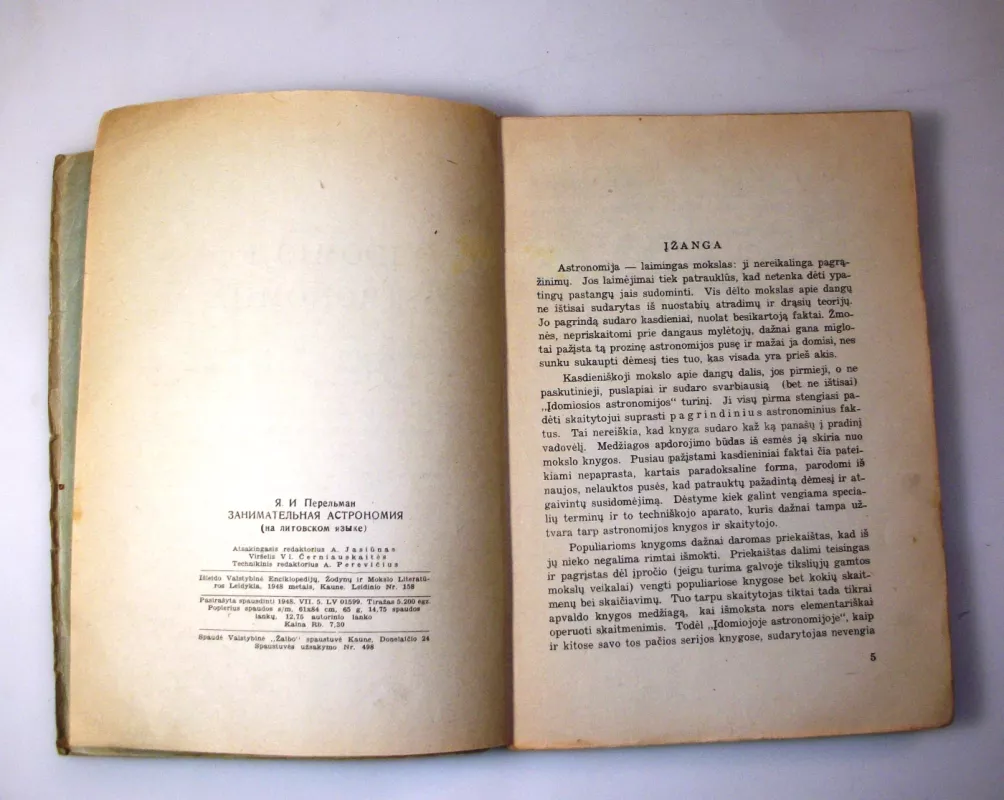 Įdomioji astronomija - J.I. Perelmanas, knyga 5