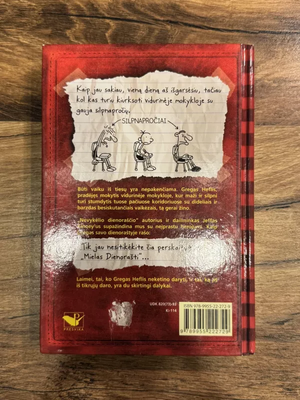 Nevykėlio dienoraštis 1 - Jeff Kinney, knyga 3