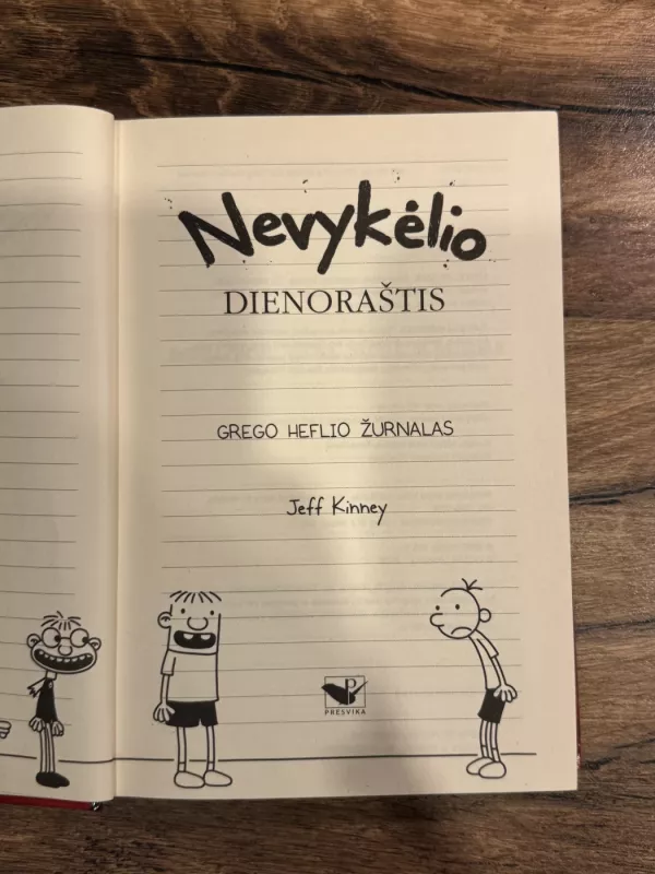 Nevykėlio dienoraštis 1 - Jeff Kinney, knyga 4