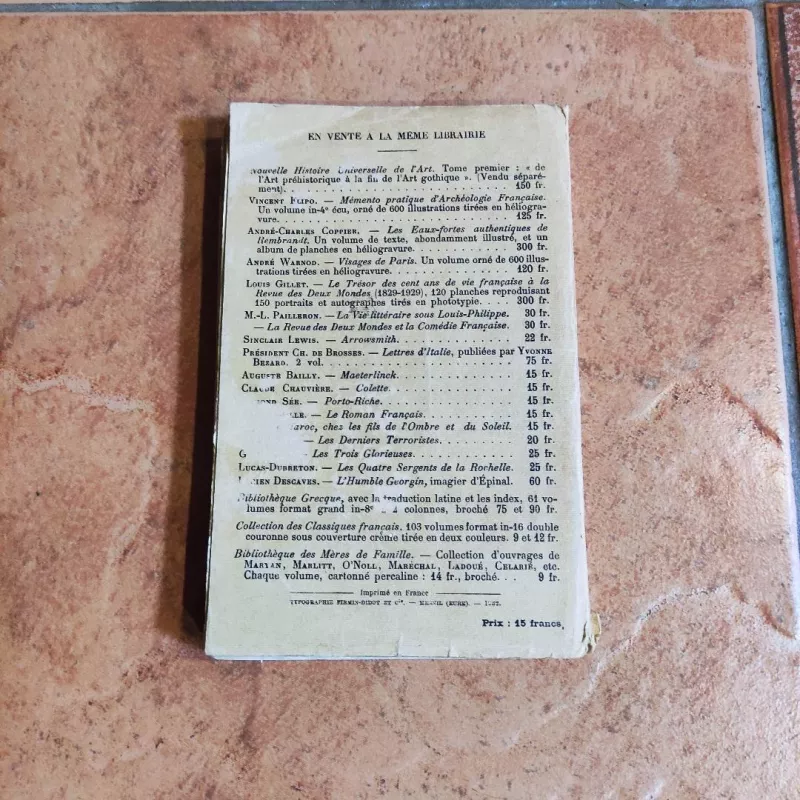 GRAMMAIRE DE L'ACADEMIE FRANCAISE - Nenurodyrta, Nenurodyta, knyga 3