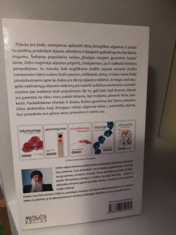 ATJAUTA VISIŠKAI ATSISKLEIDUSI MEILĖ - Osho, knyga 3