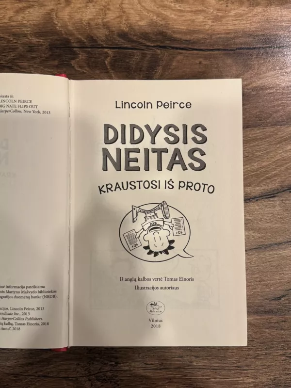 Didysis Neitas kraustosi iš proto - Lincoln Peirce, knyga 5