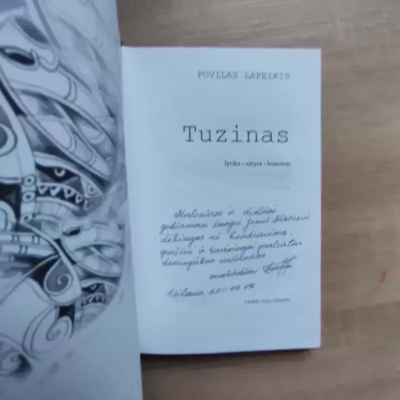 Tuzinas - Povilas Lapeikis, knyga 4