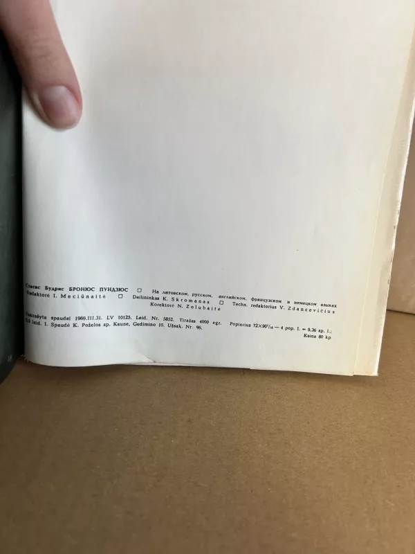 Bronius Pundzius - Stasys Budrys, knyga 4