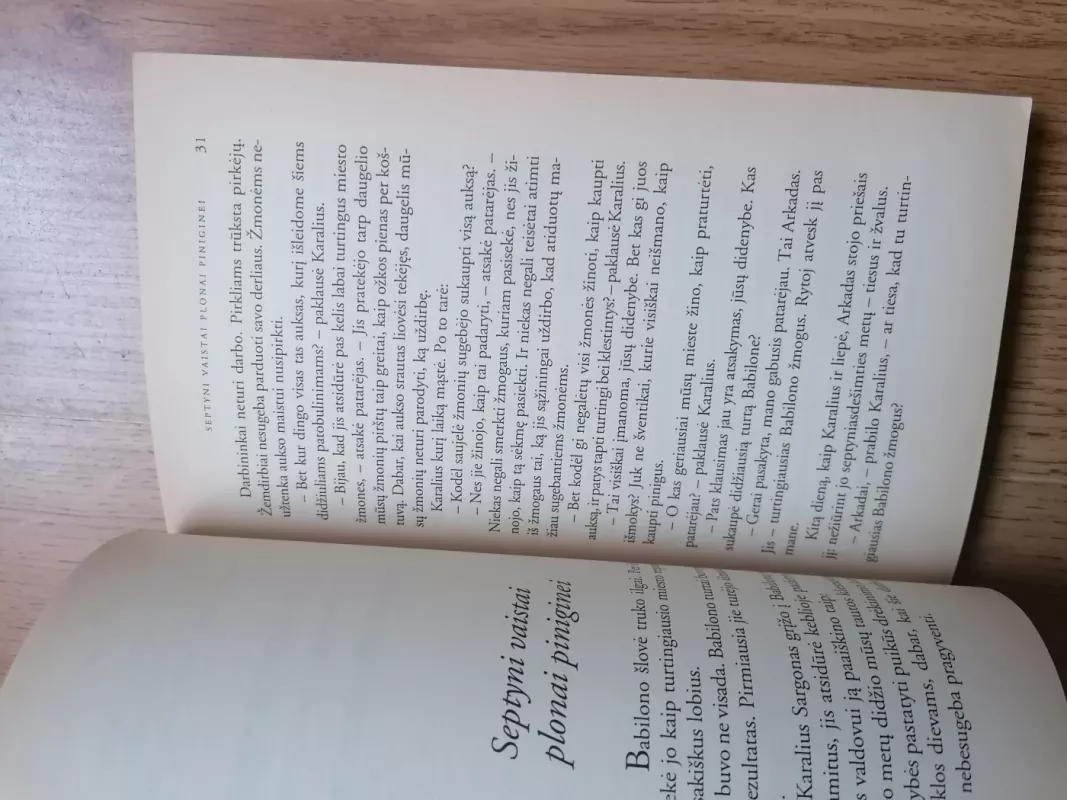 Turtingiausias Babilono žmogus - George S. Clason, knyga 5