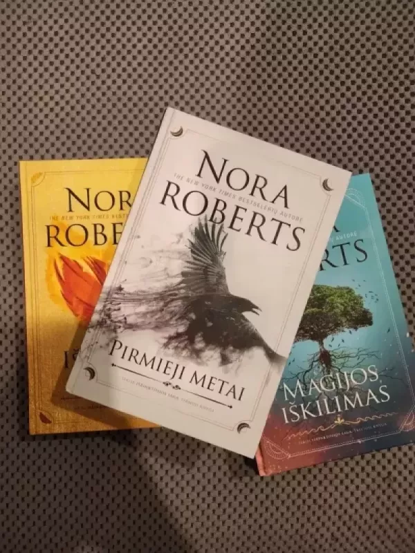 Išrinktosios saga. Trilogija. Pirmieji metai. Iš kraujo ir kaulų. Magijos iškilimas - Nora Roberts, knyga 2