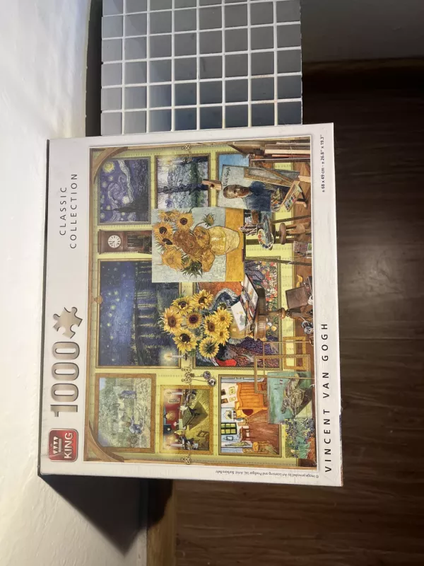 VINCENT VAN GOGH king puzzle - , stalo žaidimas 3