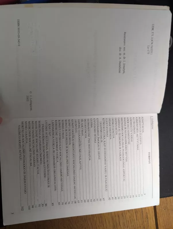 Socialinio pedagogo(darbuotojo) žinynas - Irena Leliūgienė, knyga 3