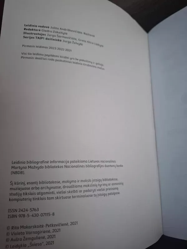 Pasaulio pažinimo pasitikrinamieji darbai 2 klasei - R. Makarskaitė-Petkevičienė, V. Varnagirienė, A. Žemgulienė, knyga 3