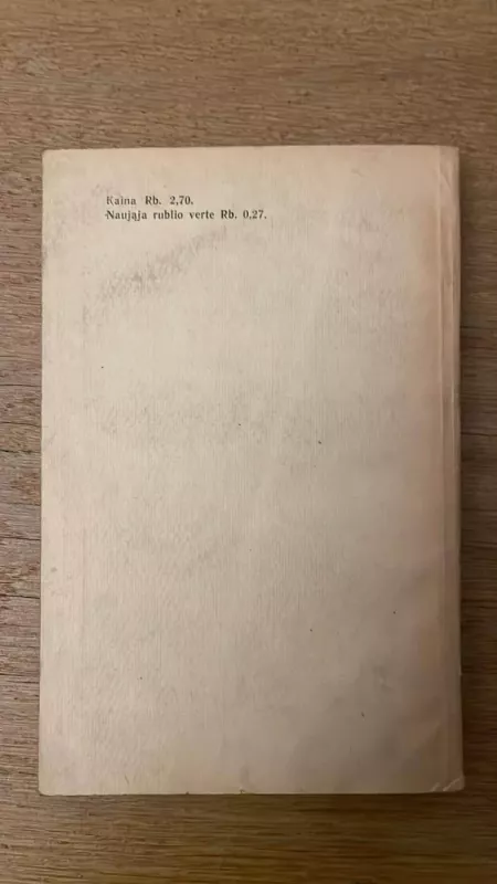 Darbininkų padėtis buržuazinėje Lietuvoje - Z. Balevičius, knyga 6