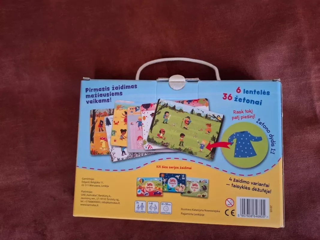 Loto. Drabužiai - , stalo žaidimas 5