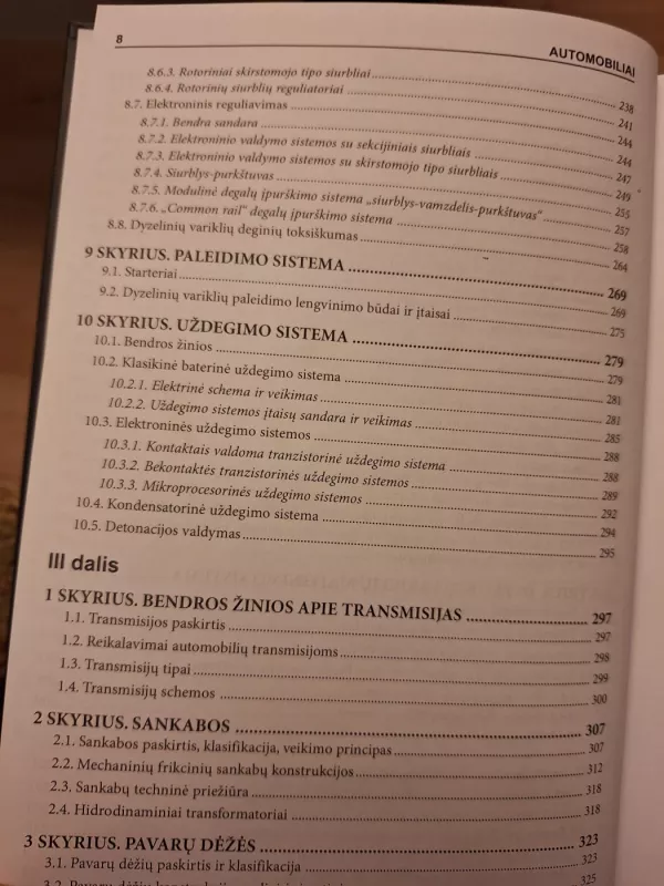 Automobiliai - K. Giedra, ir kiti , knyga 6